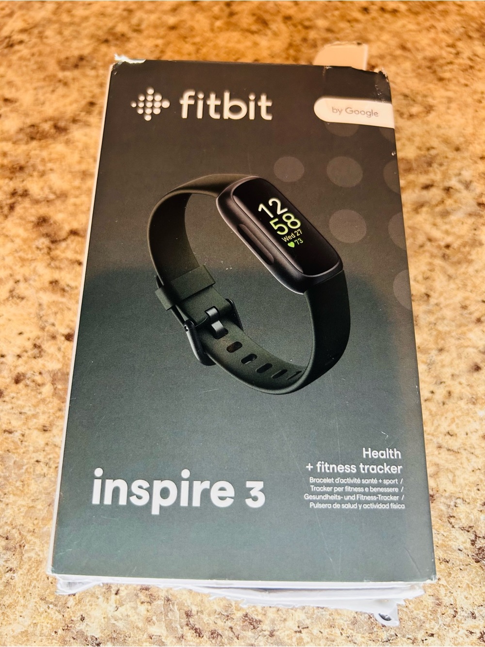 fitbit Inspire 3 Health & Fitness Tracker Midnight Zen NIB